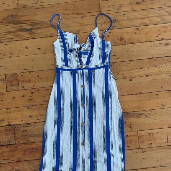 Lane Tree Striped Sundress- NWT - Picture 1 of 6